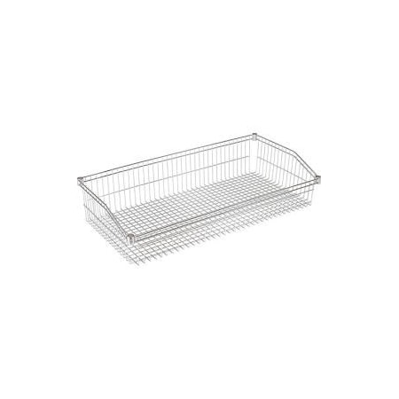 Global Equipment Nexel    Wire Shelf Basket 48"W x 24"D WB2448C